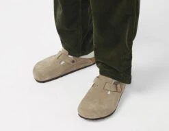 Birkenstock Boston Suede -Mode de Rêve sz 043611 b