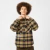 AAPE By A Bathing Ape Badge Check Shirt -Mode de Rêve sz 561950 a