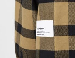 AAPE By A Bathing Ape Badge Check Shirt -Mode de Rêve sz 561950 f