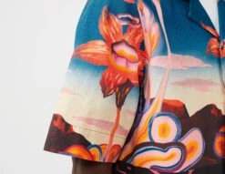 Edwin Hana No Shita Shirt -Mode de Rêve sz 630628 f