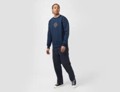 Huf Sun Guy Crew Neck Sweatshirt -Mode de Rêve sz 635229 c