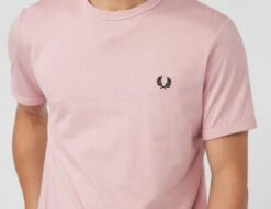 Fred Perry T-Shirt Ringer -Mode de Rêve sz 649143 e