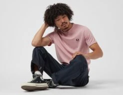 Fred Perry T-Shirt Ringer -Mode de Rêve sz 649143 f