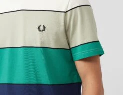 Fred Perry Bold Stripe T-Shirt -Mode de Rêve sz 653656 e