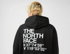 The North Face Coordinates Hoodie -Mode de Rêve sz 660031 e