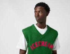 ICECREAM Knitted Vest -Mode de Rêve sz 661655 d