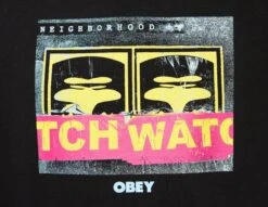 Obey Neighborhood Watch Hoodie -Mode de Rêve sz 673449 e