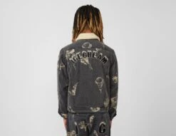 ICECREAM All Over Print Sherpa Denim Jacket