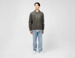 ICECREAM Half Zip Check Shirt -Mode de Rêve sz 676071 c
