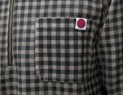 ICECREAM Half Zip Check Shirt -Mode de Rêve sz 676071 e