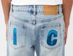 ICECREAM Crystal Running Dog Jeans -Mode de Rêve sz 676077 d