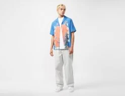 Pleasures X Sonic Youth Alien Camp Shirt -Mode de Rêve sz 698341 c