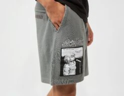 Pleasures X Sonic Youth Singer Shorts -Mode de Rêve sz 698342 c