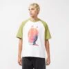 Pleasures X Sonic Youth Alien Raglan T-Shirt -Mode de Rêve sz 698343 a